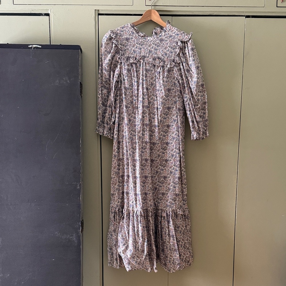 RIXO Floral Cotton DOÊN-esque Maxi Dress